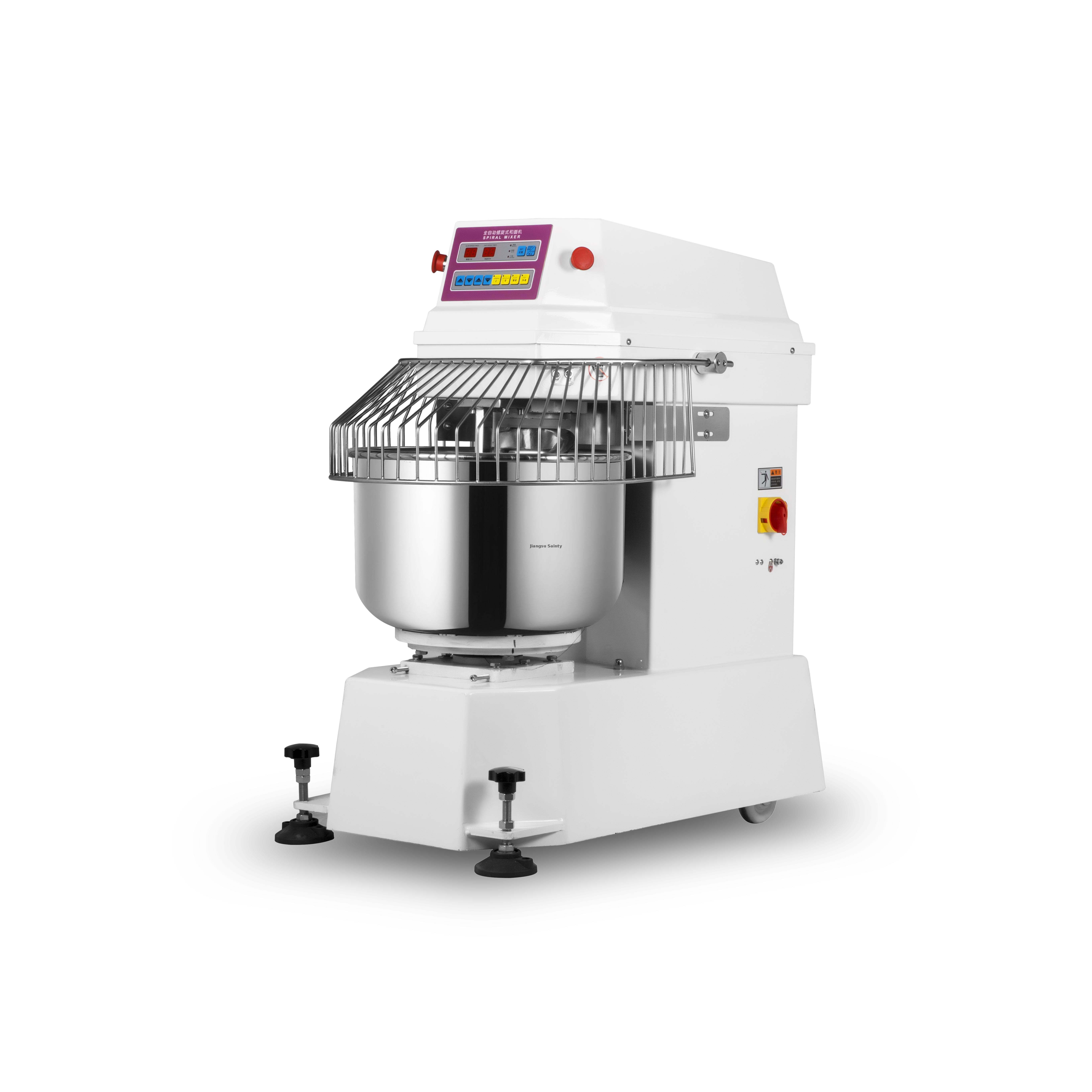 food large stainless steel dough mixer