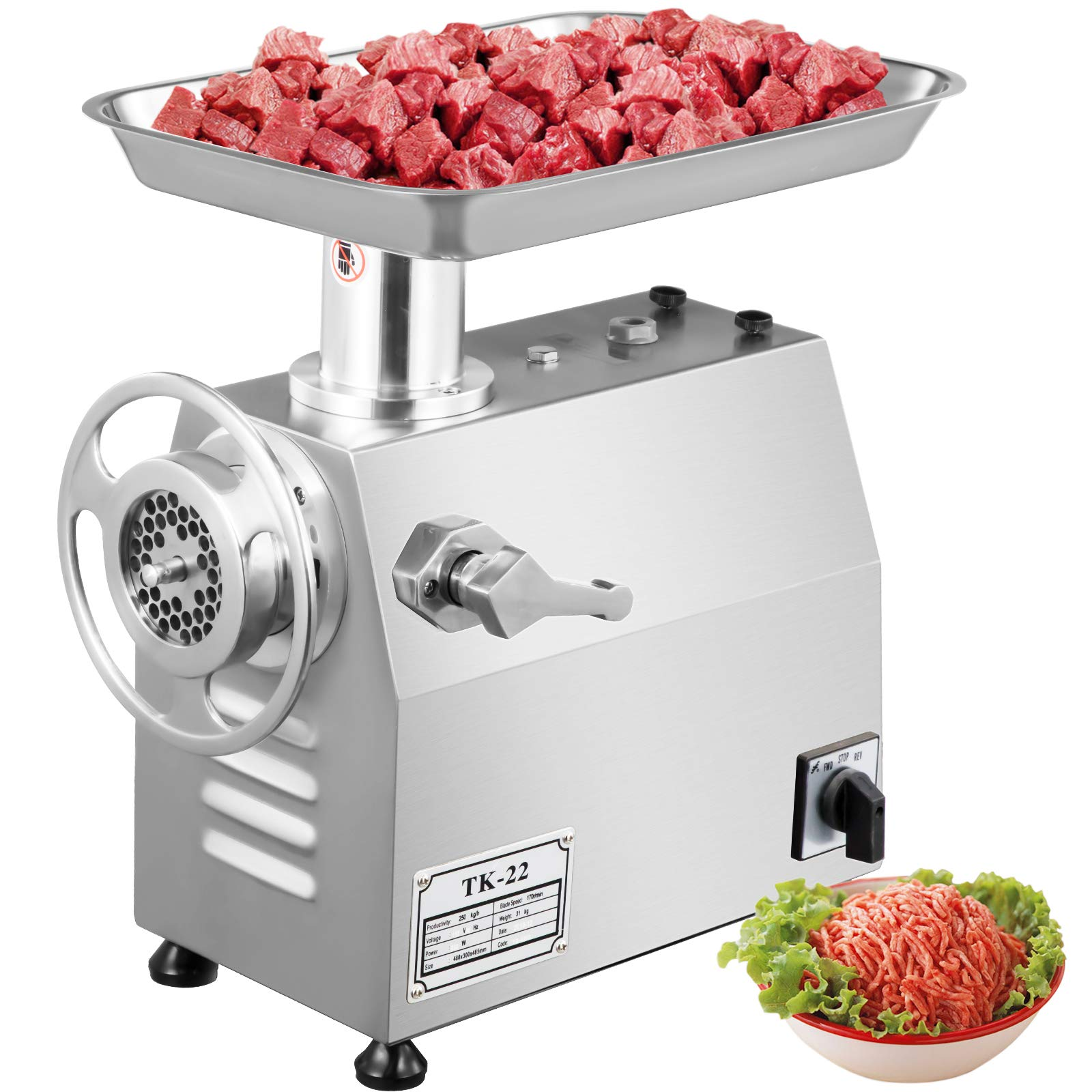 metal electric kitchen meat mincer