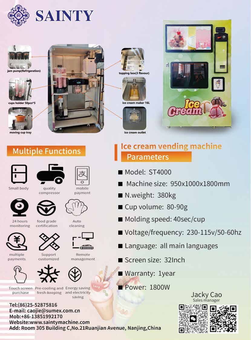 Ice Cream Vending Machine Buy Ice Cream Vending Machine, 24Hour Self